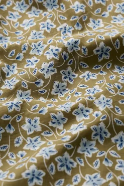 Seasalt Cornwall Dresses<3/4 True Letter Dress Naive Carving Fern Moss