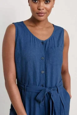 Seasalt Cornwall Trousers & Shorts<Abbey Pool Sleeveless Jumpsuit Marine