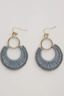 Seasalt Cornwall Jewellery<Arum Beaded Drop Earrings Teague Heron