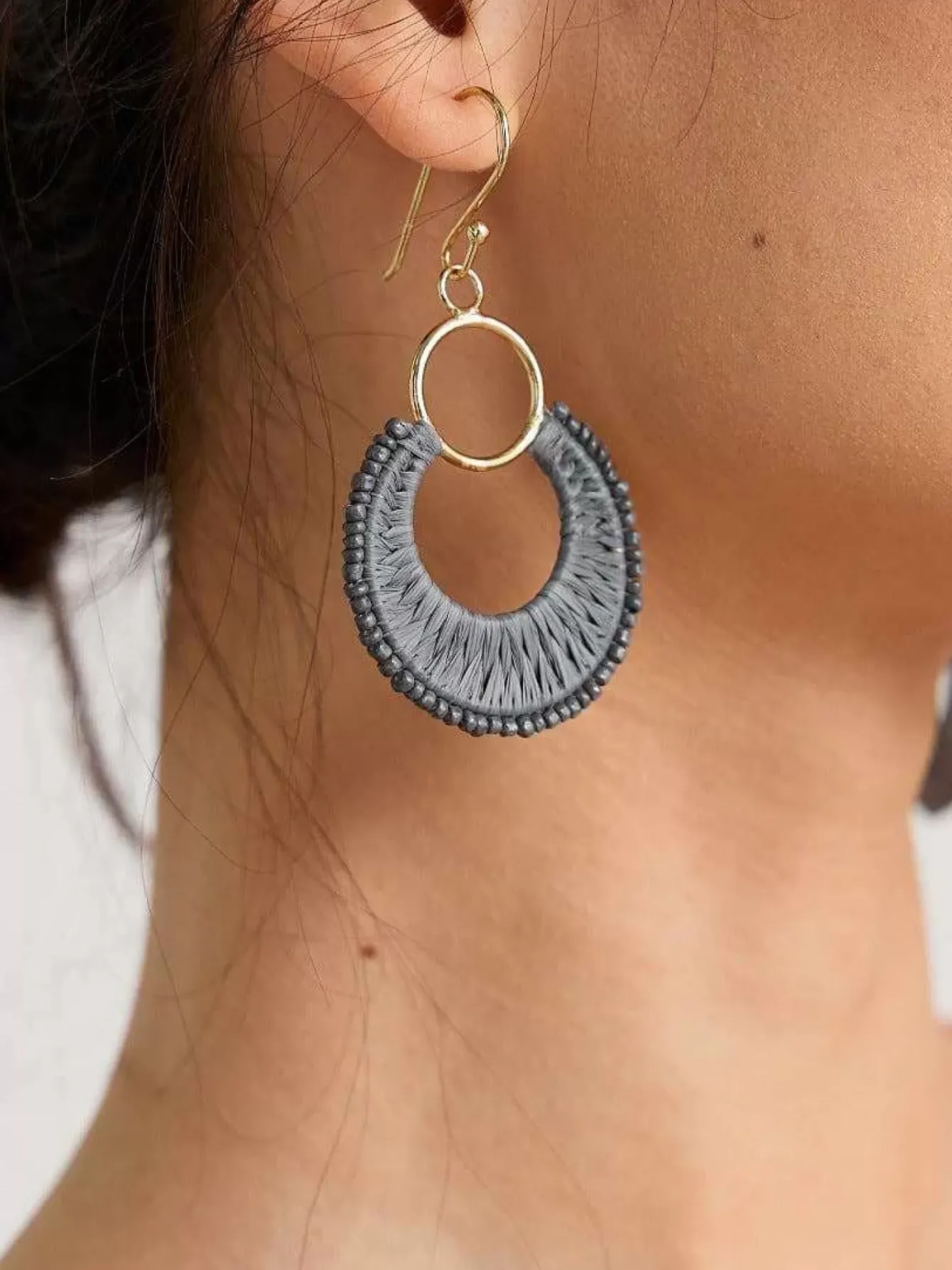 Seasalt Cornwall Jewellery<Arum Beaded Drop Earrings Teague Heron
