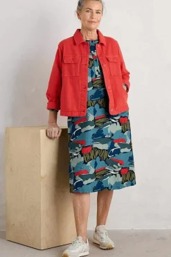 Seasalt Cornwall Coats & Jackets<Ballad Denim Jacket Tomato