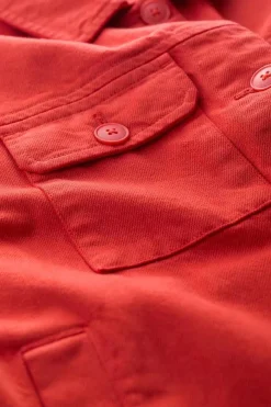 Seasalt Cornwall Coats & Jackets<Ballad Denim Jacket Tomato