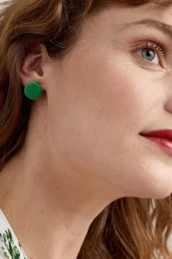 Seasalt Cornwall Jewellery<Ballowall Circle Stud Earrings Island