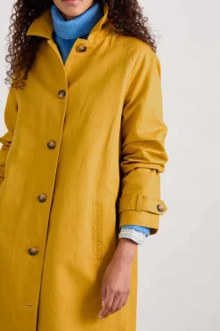Seasalt Cornwall Coats & Jackets<Boscastle Organic Cotton Mac Dark Dijon
