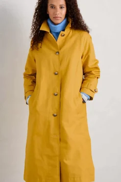 Seasalt Cornwall Coats & Jackets<Boscastle Organic Cotton Mac Dark Dijon