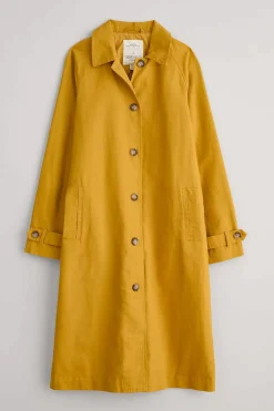 Seasalt Cornwall Coats & Jackets<Boscastle Organic Cotton Mac Dark Dijon