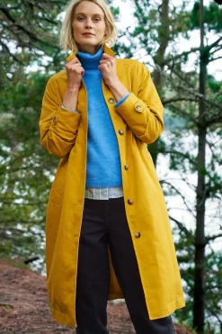 Seasalt Cornwall Coats & Jackets<Boscastle Organic Cotton Mac Dark Dijon