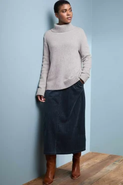 Seasalt Cornwall Knitwear<Braque Lambswool Jumper Light Lead