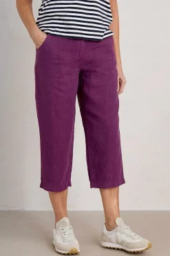 Seasalt Cornwall Trousers & Shorts<Brawn Point Crops Cassis
