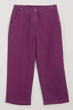Seasalt Cornwall Trousers & Shorts<Brawn Point Crops Cassis