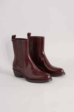 Seasalt Cornwall Boots<Camper Bonnie Western Boots Burgundy