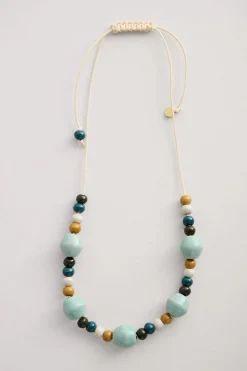 Seasalt Cornwall Jewellery<Canna Ceramic Bead Necklace Daffodil Tomato