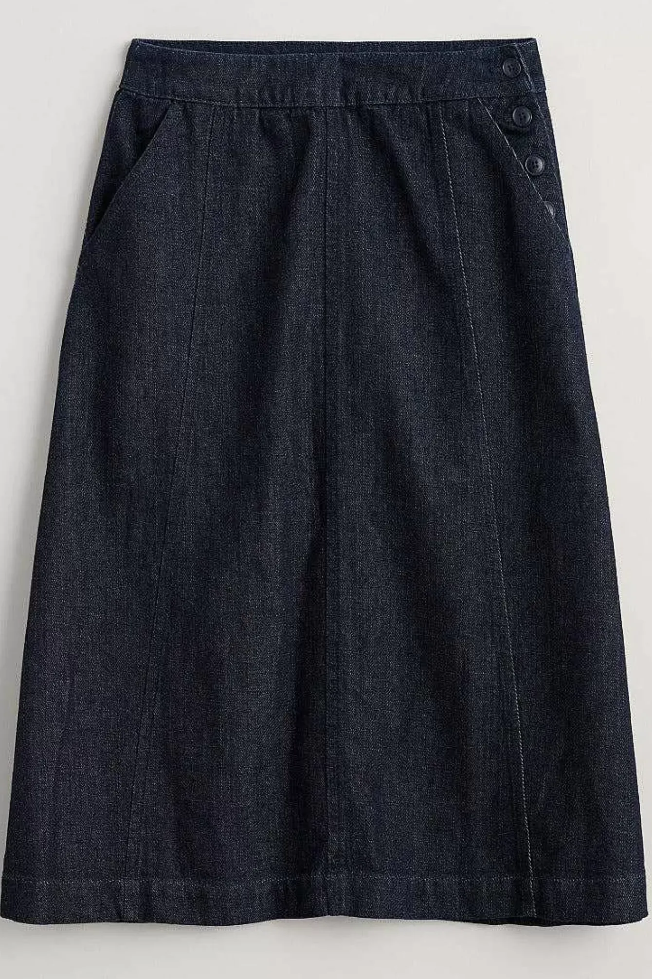 Seasalt Cornwall Skirts<Capriccio Skirt Dark Wash Indigo