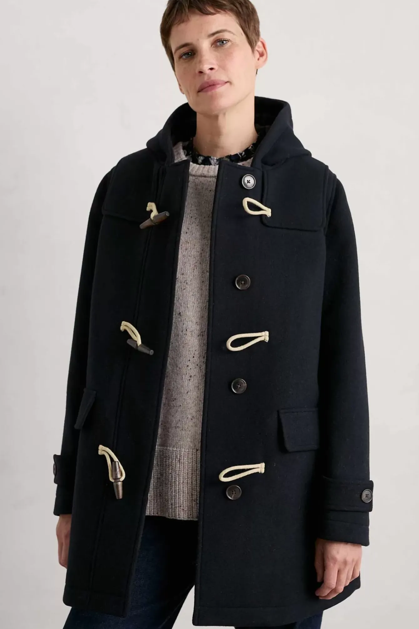 Seasalt Cornwall Coats & Jackets<Cardinham Duffle Coat Maritime