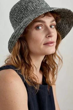 Seasalt Cornwall Hats<Castle Point Sun Hat Dark Lichen