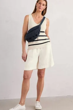 Seasalt Cornwall Trousers & Shorts<Clover Bloom Shorts Chalk