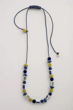 Seasalt Cornwall Jewellery<Collan Beaded Necklace Agapanthus Mix