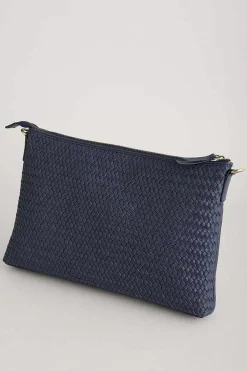 Seasalt Cornwall Bags<Cornelly Woven Leather Bag Maritime