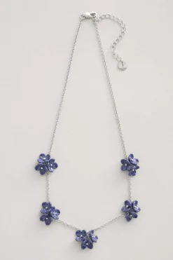 Seasalt Cornwall Jewellery<Corsage Flower Chain Necklace Lupin Mix