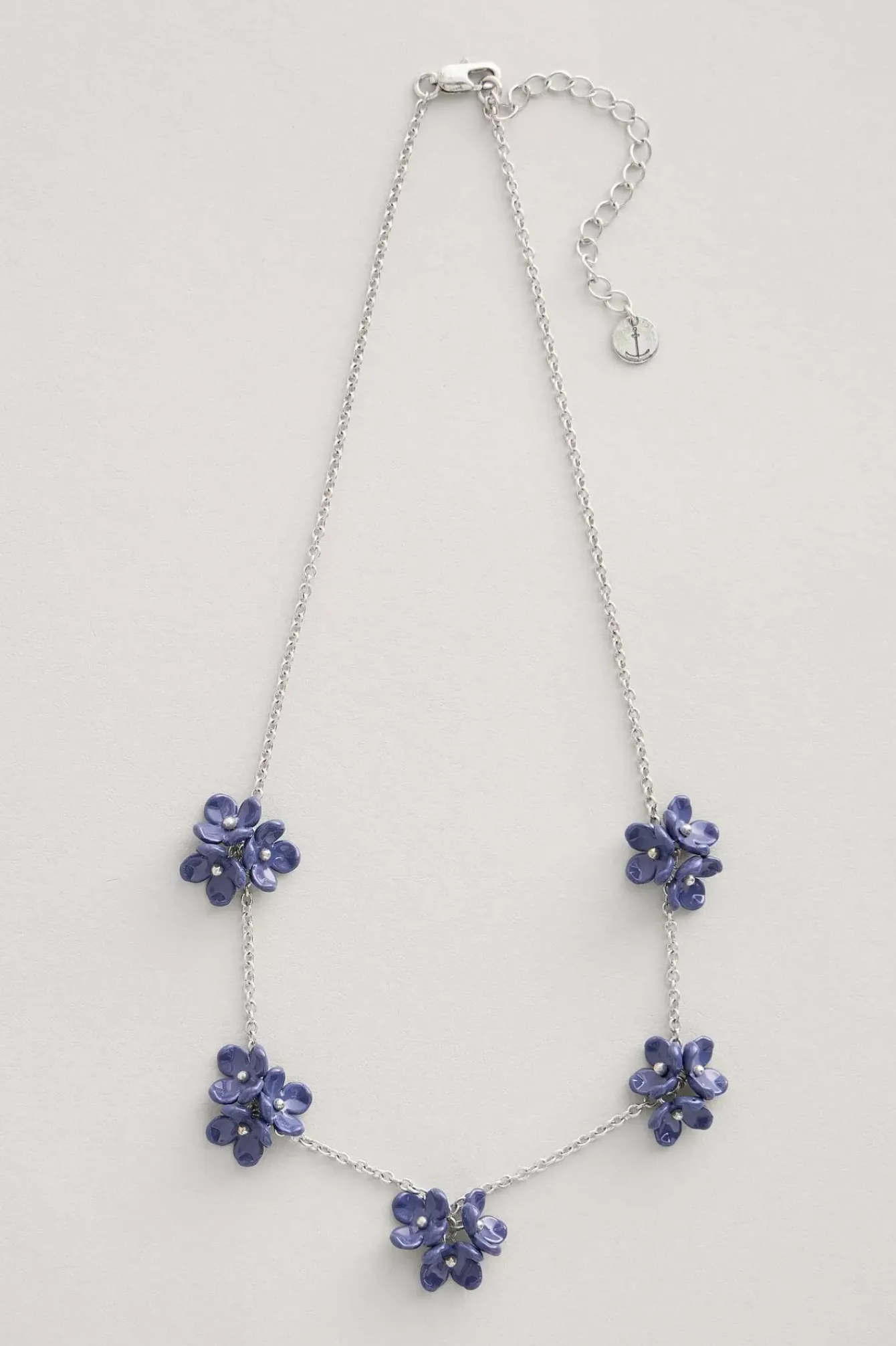 Seasalt Cornwall Jewellery<Corsage Flower Chain Necklace Lupin Mix