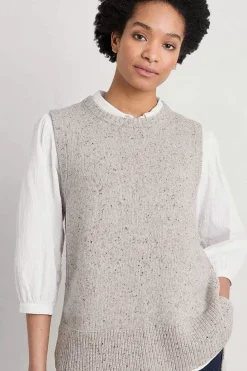 Seasalt Cornwall Knitwear<Coupling Knitted Vest Aran