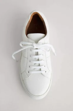 Seasalt Cornwall Shoes<Davidstow Leather Trainers Salt