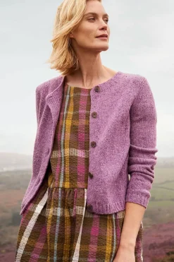 Seasalt Cornwall Knitwear<Dawson Pick Merino-Rich Cardigan Buddleia