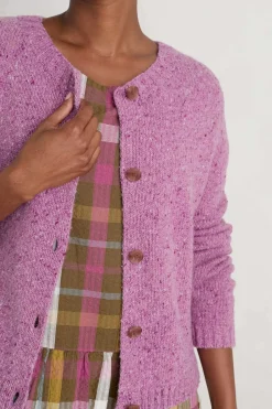 Seasalt Cornwall Knitwear<Dawson Pick Merino-Rich Cardigan Buddleia