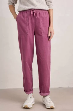 Seasalt Cornwall Trousers & Shorts<Dayby Cord Trousers Buddleia