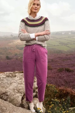 Seasalt Cornwall Trousers & Shorts<Dayby Cord Trousers Buddleia
