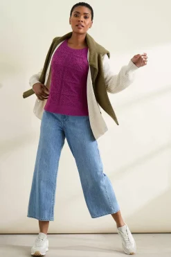Seasalt Cornwall Knitwear<Doe Path Knitted Vest Cordial