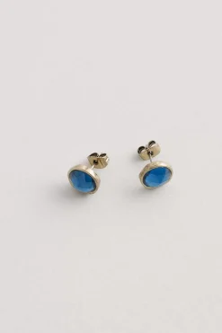 Seasalt Cornwall Jewellery<Dot Moth Stud Earrings Light Squid
