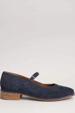Seasalt Cornwall Shoes<Dovecote Suede Mary Jane Shoes Inkwell