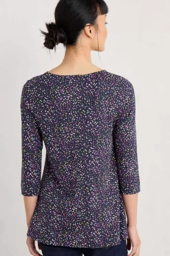 Seasalt Cornwall Tops<Drawing Book Swing Top Dotted Paint Crocus