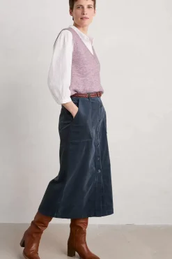 Seasalt Cornwall Skirts<Duality Skirt Fathom