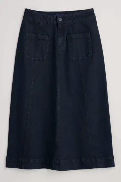 Seasalt Cornwall Skirts<Dusk Journey Skirt Inkwell Overdye Tide