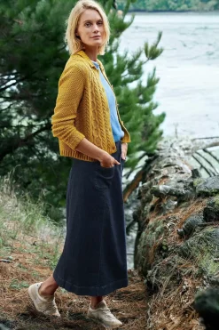 Seasalt Cornwall Skirts<Dusk Journey Skirt Inkwell Overdye Tide