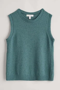 Seasalt Cornwall Knitwear<East View Knitted Vest Wreckage