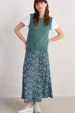 Seasalt Cornwall Knitwear<East View Knitted Vest Wreckage
