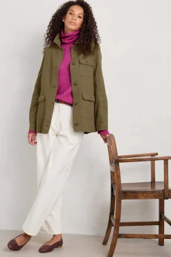 Seasalt Cornwall Coats & Jackets<Far Horizon Organic Cotton Jacket Laurel
