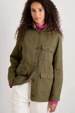 Seasalt Cornwall Coats & Jackets<Far Horizon Organic Cotton Jacket Laurel
