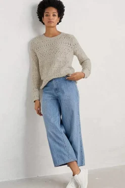 Seasalt Cornwall Knitwear<Feock Merino Blend Jumper Aran