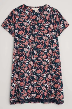 Seasalt Cornwall Tunics<Field Guide V-Neck Tunic Seaweed Swirl Maritime