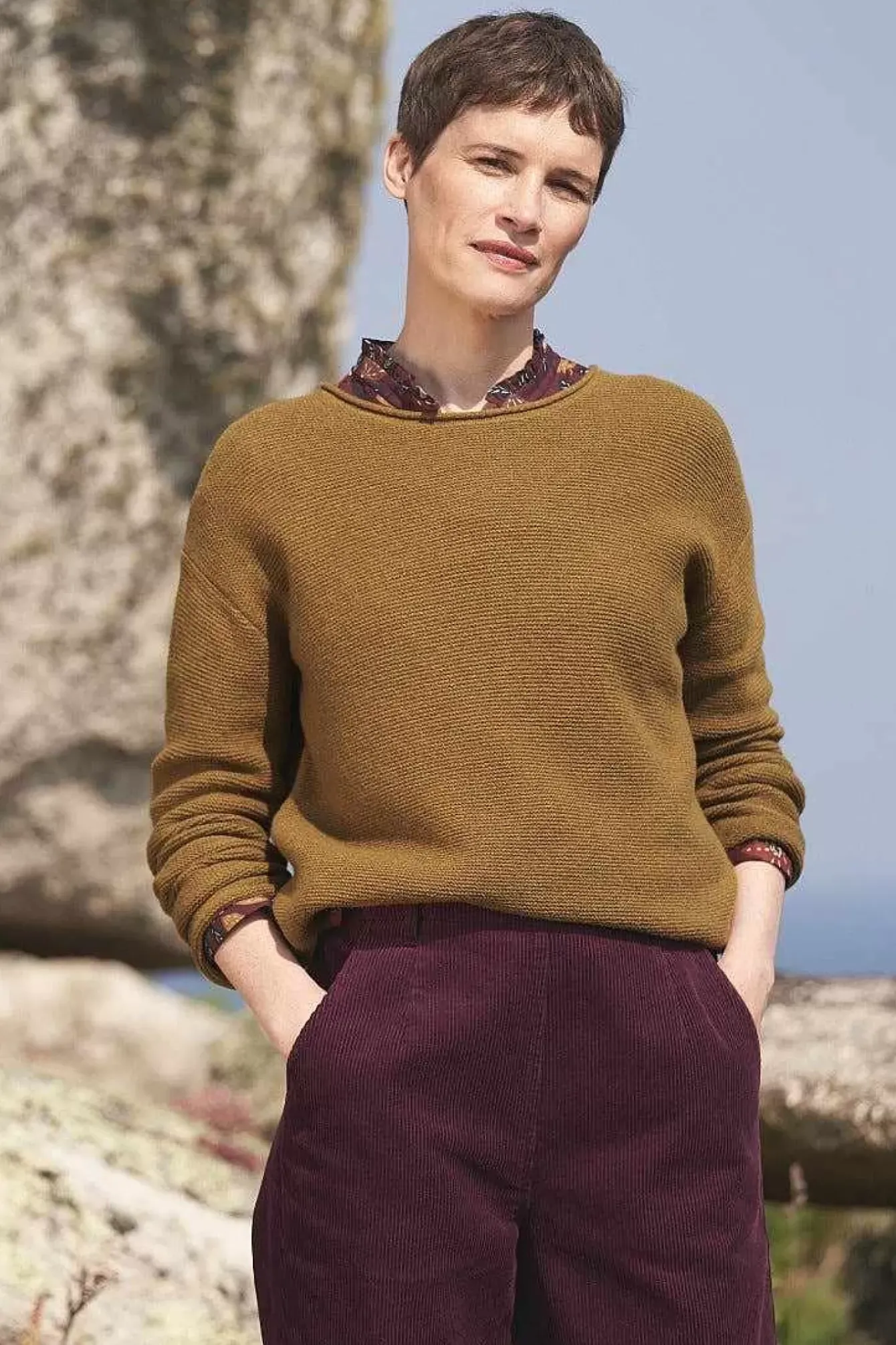 Seasalt Cornwall Knitwear<Fruity Jumper Waxed Canvas
