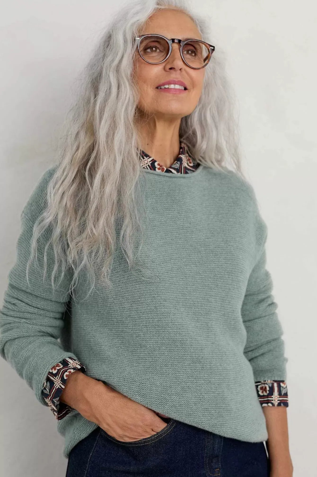 Seasalt Cornwall Knitwear<Fruity Jumper Waxed Canvas