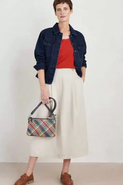 Seasalt Cornwall Tops<Gala Scoop Neck T-Shirt Tomato