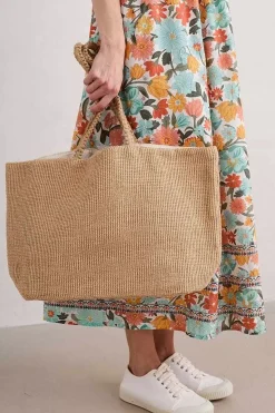 Seasalt Cornwall Bags<Grassland Jute Basket Bag Inglefield Natural