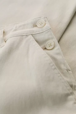 Seasalt Cornwall Trousers & Shorts<Hannafore View Full Length Wide Leg Trousers Limestone
