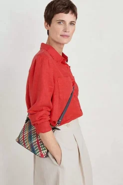 Seasalt Cornwall Tops<Hazel Branch Linen Shirt Tomato