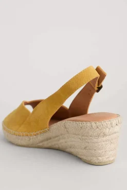 Seasalt Cornwall Shoes<Hazy Dawn Low Heel Suede Espadrilles Sienna